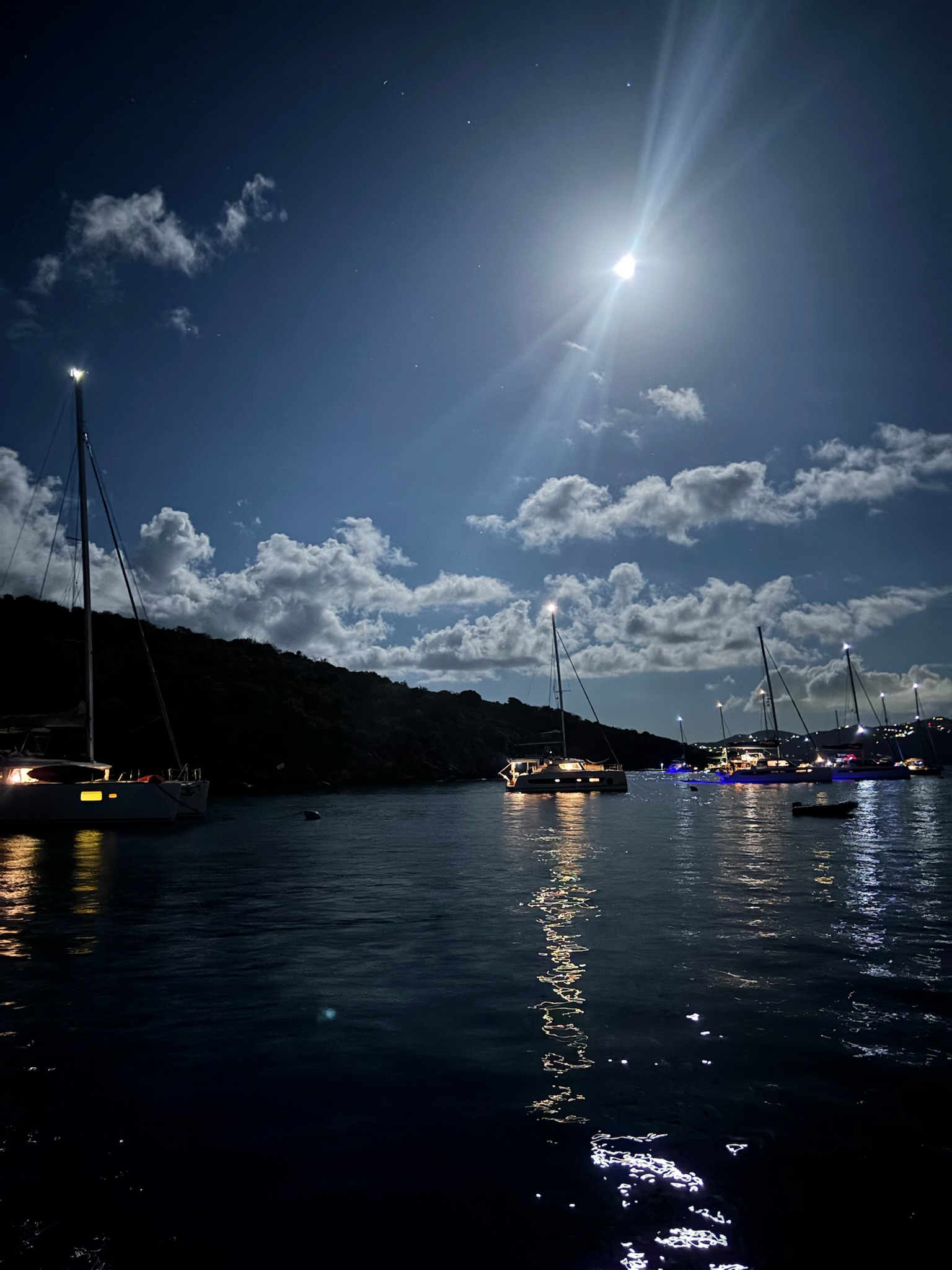 star gazing at caribbean yoga retreat